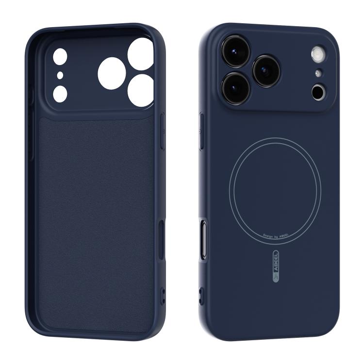 For iPhone 17 Pro Max ABEEL Skin-friendly Feel Magsafe Liquid Silicone Phone Case