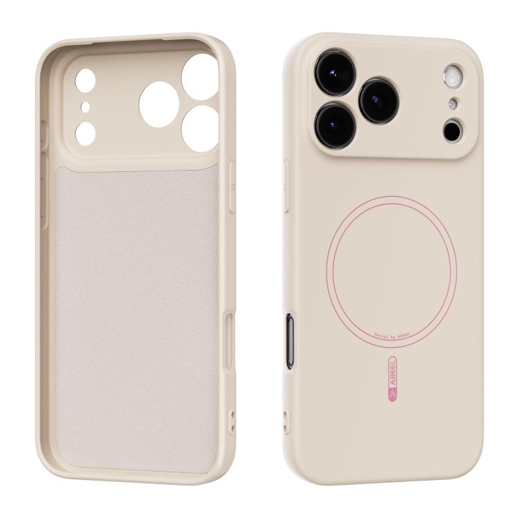 For iPhone 17 Pro Max ABEEL Skin-friendly Feel Magsafe Liquid Silicone Phone Case