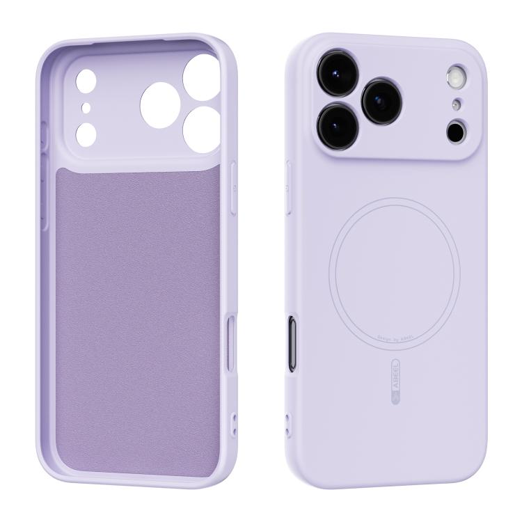 For iPhone 17 Pro Max ABEEL Skin-friendly Feel Magsafe Liquid Silicone Phone Case