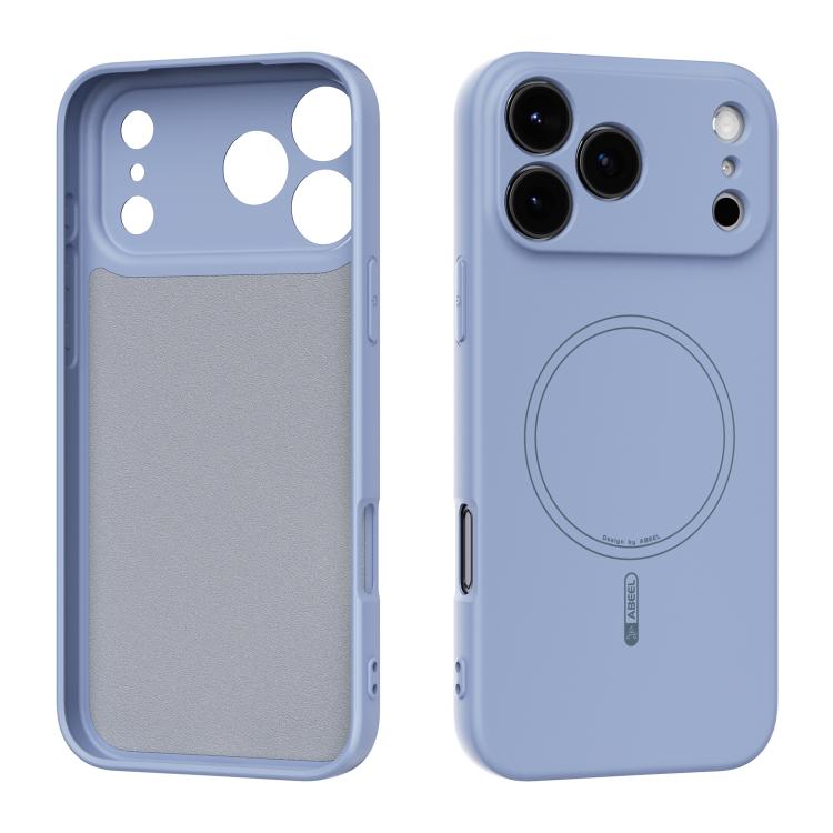 For iPhone 17 Pro Max ABEEL Skin-friendly Feel Magsafe Liquid Silicone Phone Case