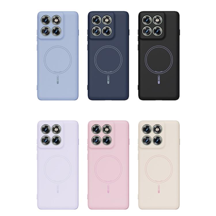 For Motorola Edge 60 Pro ABEEL Skin-friendly Feel Magsafe Liquid Silicone Phone Case