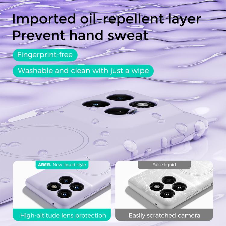 For Motorola Edge 70 5G ABEEL Skin-friendly Feel Magsafe Liquid Silicone Phone Case
