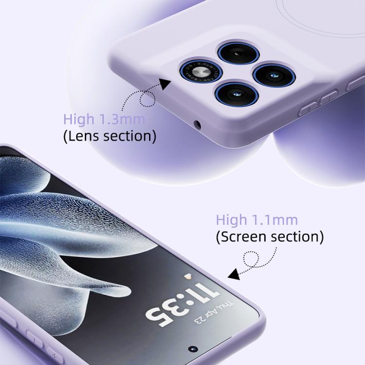 For Motorola Edge 70 Fusion 5G ABEEL Skin-friendly Feel Magsafe Liquid Silicone Phone Case