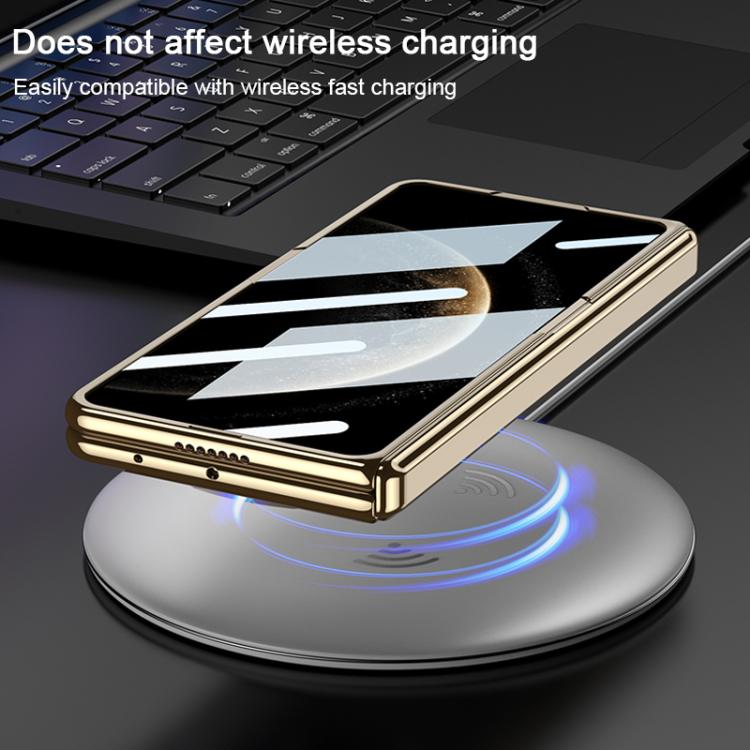 For Huawei Mate X6 GKK Integrated Triumph Phantom Magnetic Leather Phone Case with Holder