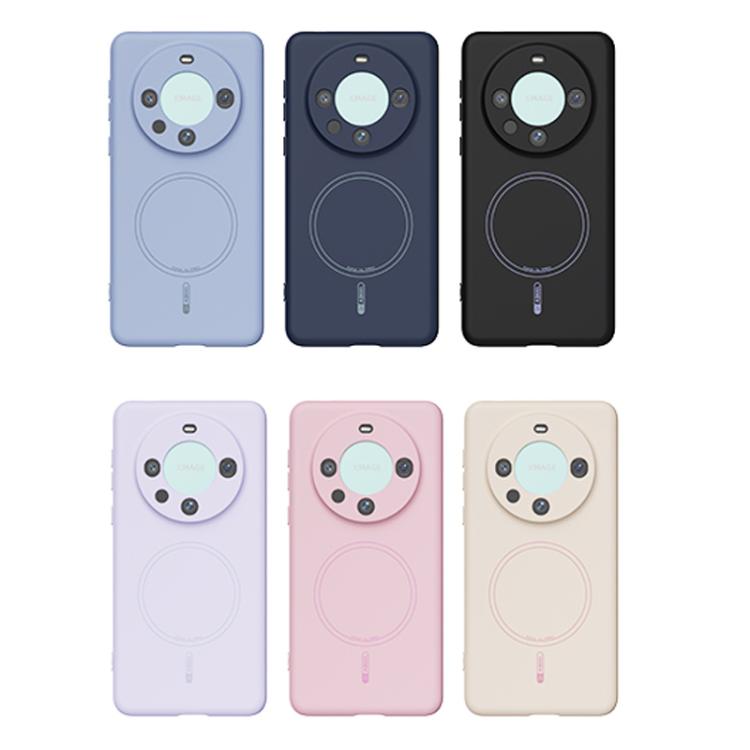 For Huawei Mate 60 Pro/60 Pro+ ABEEL Skin-friendly Feel Magsafe Liquid Silicone Phone Case