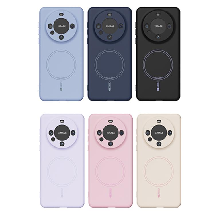For Huawei Mate 60 ABEEL Skin-friendly Feel Magsafe Liquid Silicone Phone Case