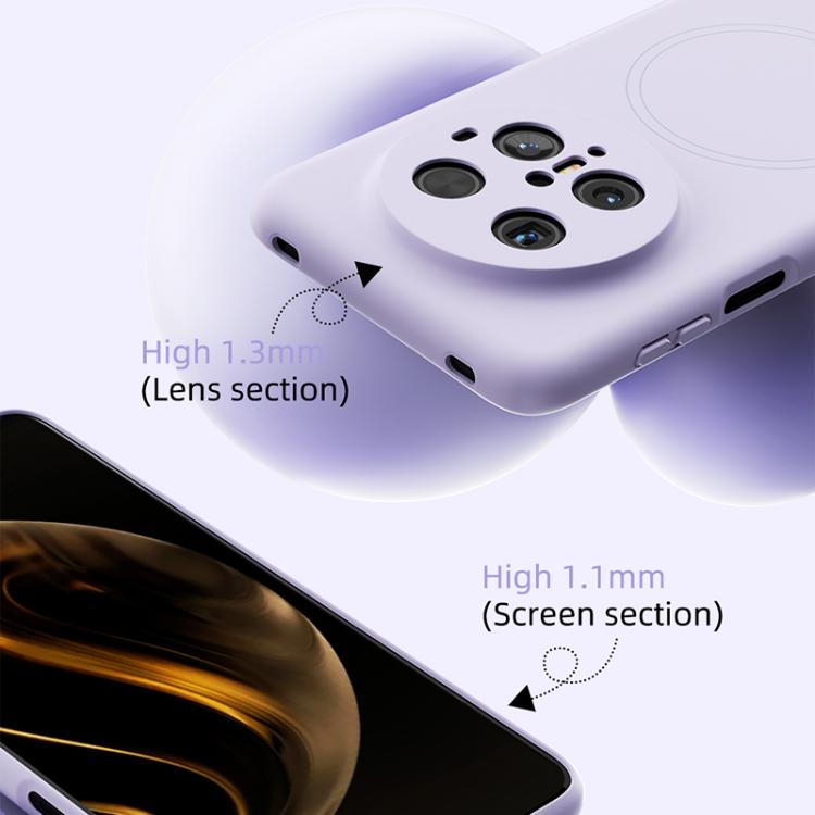 For Huawei Mate 70 Pro/70 Pro+ ABEEL Skin-friendly Feel Magsafe Liquid Silicone Phone Case