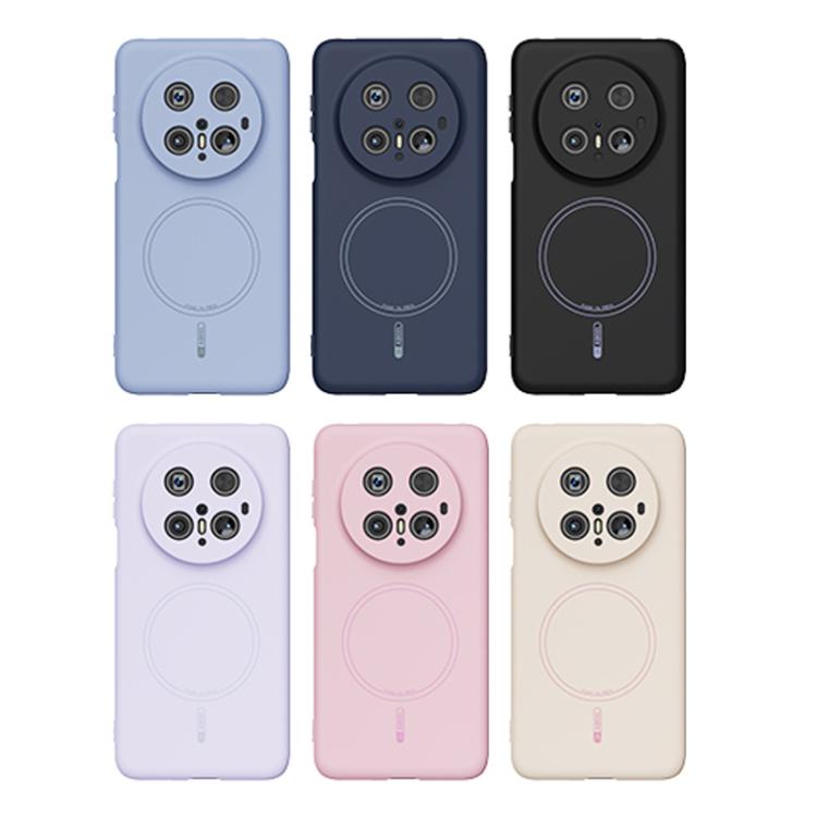 For Huawei Mate 70 ABEEL Skin-friendly Feel Magsafe Liquid Silicone Phone Case