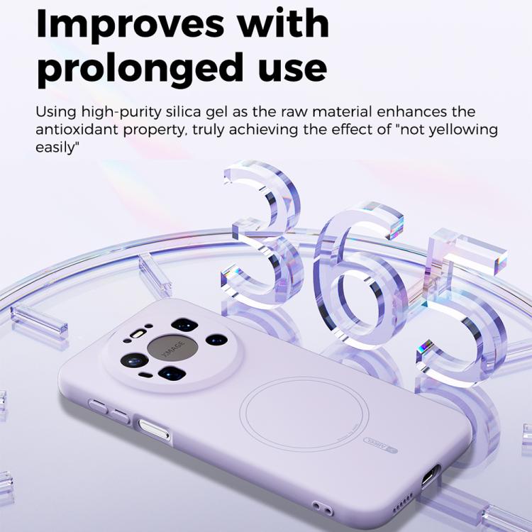 For Huawei Mate 80 / 80 Pro ABEEL Skin-friendly Feel Magsafe Liquid Silicone Phone Case
