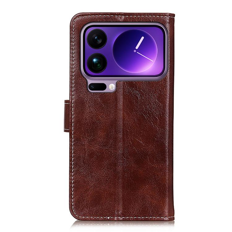 For Xiaomi 17 Pro Max Retro Crazy Horse Texture Leather Phone Case