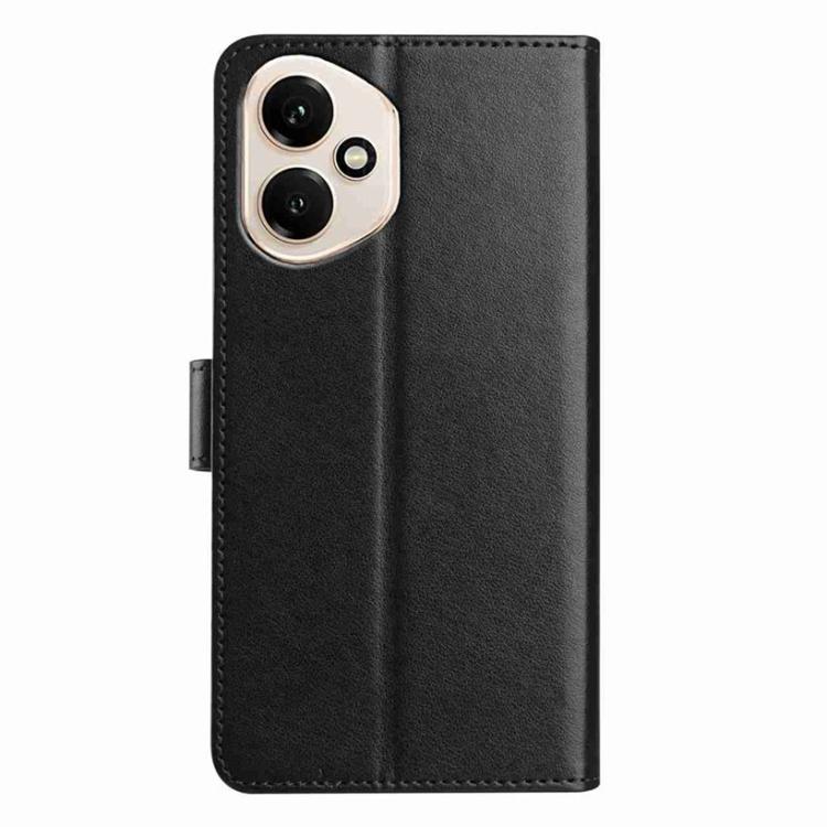 For Honor 400 Global 156.5mm Lambskin 8-card Slot Leather Phone Case