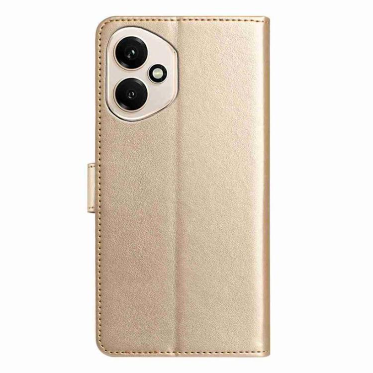 For Honor 400 Global 156.5mm Lambskin 8-card Slot Leather Phone Case