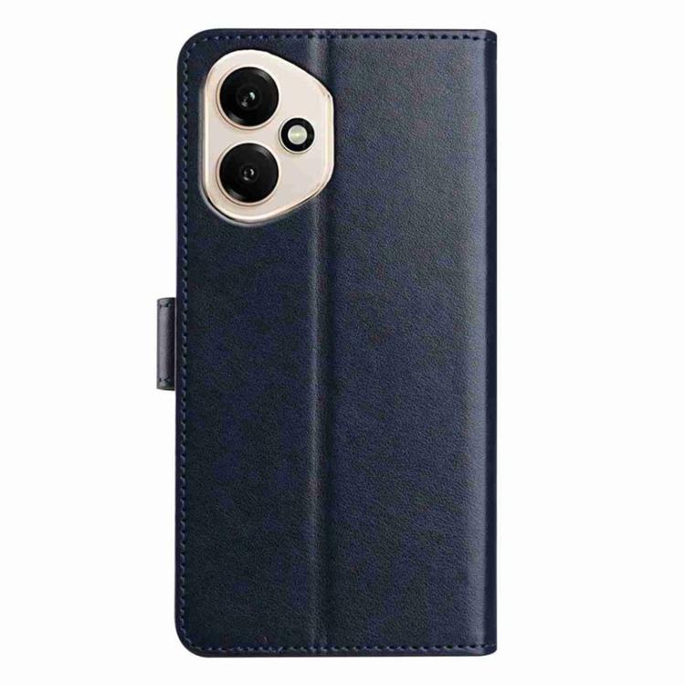 For Honor 400 Global 156.5mm Lambskin 8-card Slot Leather Phone Case