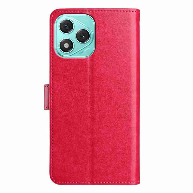 For Honor 400 Lite Global Lambskin 8-card Slot Leather Phone Case