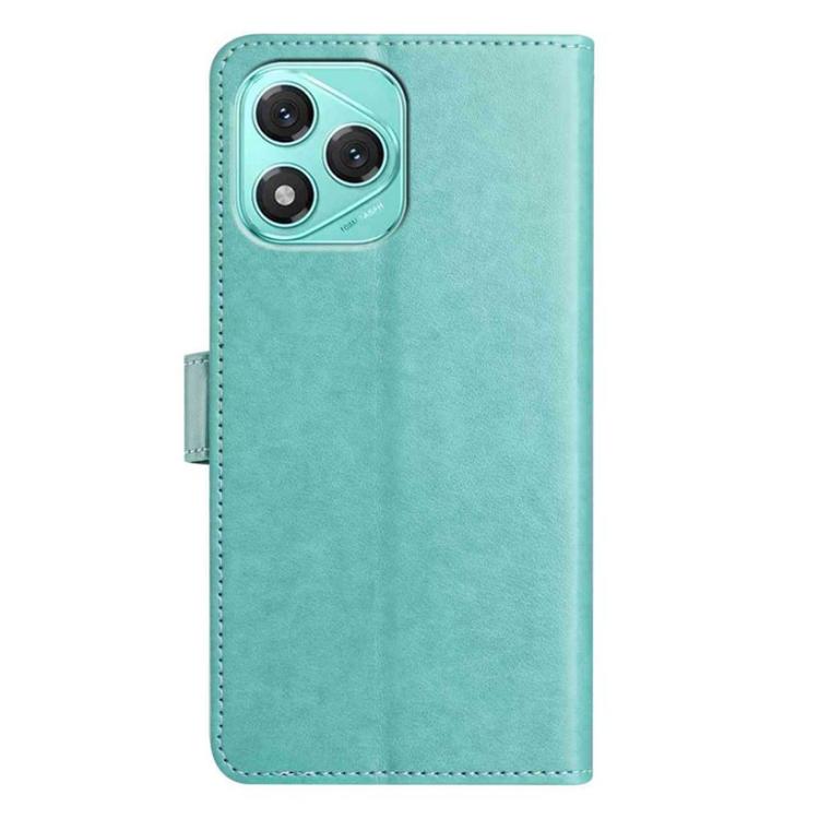For Honor 400 Lite Global Lambskin 8-card Slot Leather Phone Case