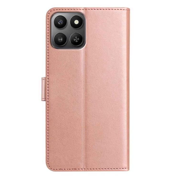 For Honor 400 Smart / X7d 5G Global Lambskin 8-card Slot Leather Phone Case