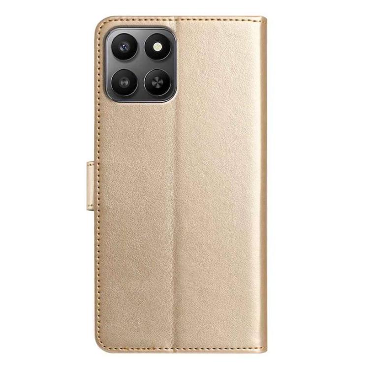 For Honor 400 Smart / X7d 5G Global Lambskin 8-card Slot Leather Phone Case