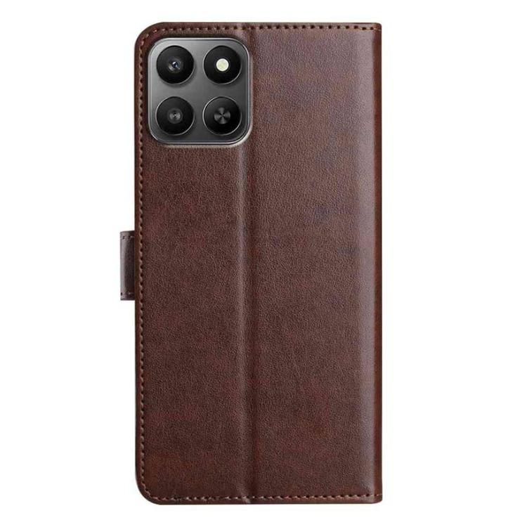 For Honor 400 Smart / X7d 5G Global Lambskin 8-card Slot Leather Phone Case
