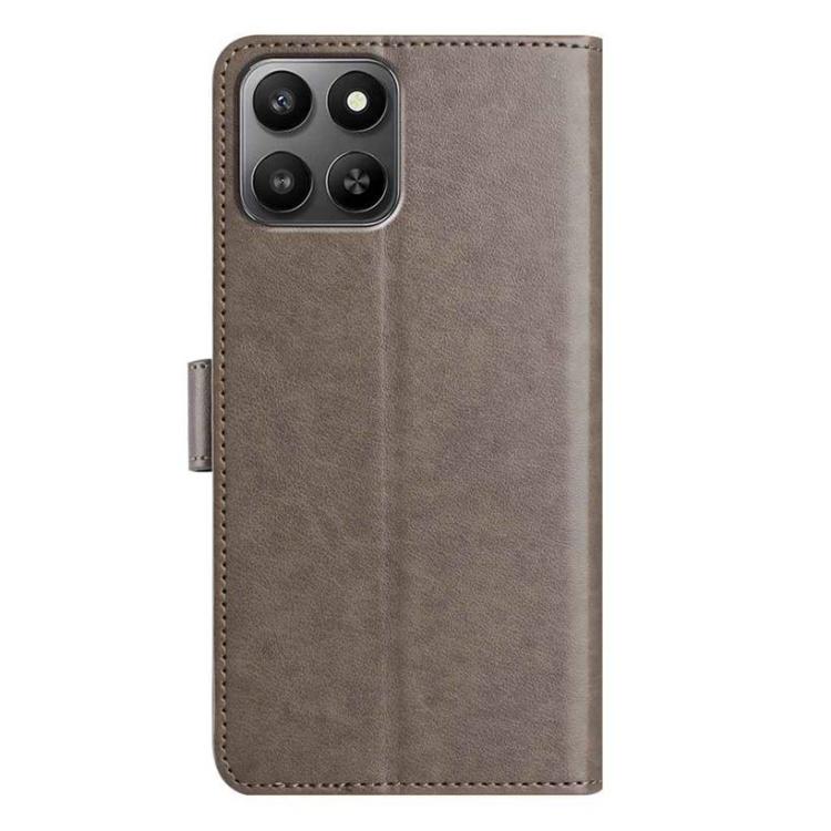 For Honor 400 Smart / X7d 5G Global Lambskin 8-card Slot Leather Phone Case