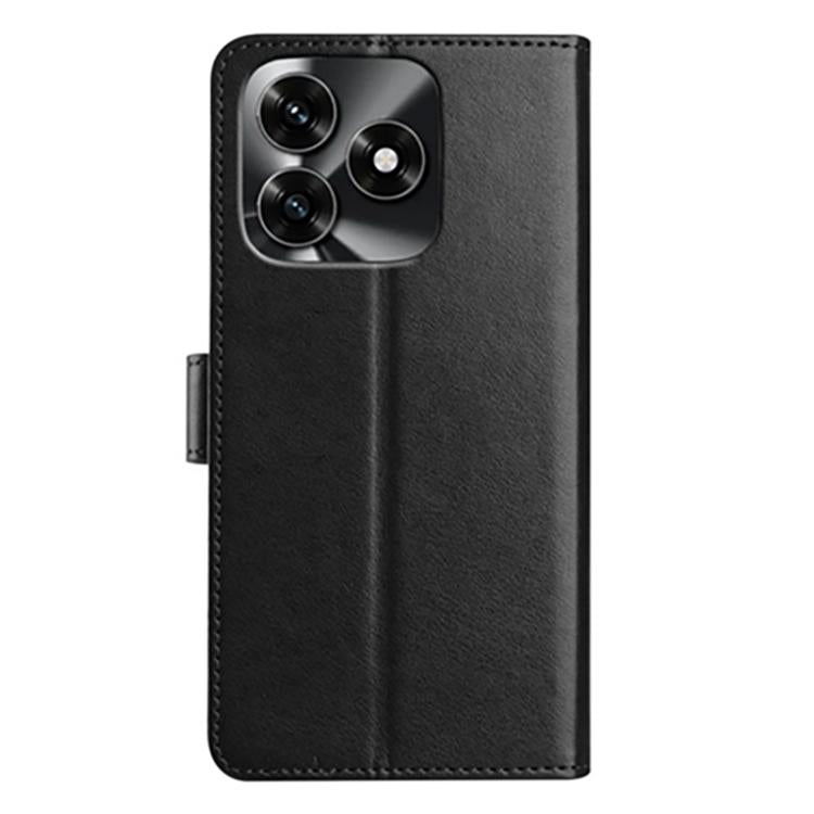 For Honor X5c Plus 4G Global Lambskin 8-card Slot Leather Phone Case