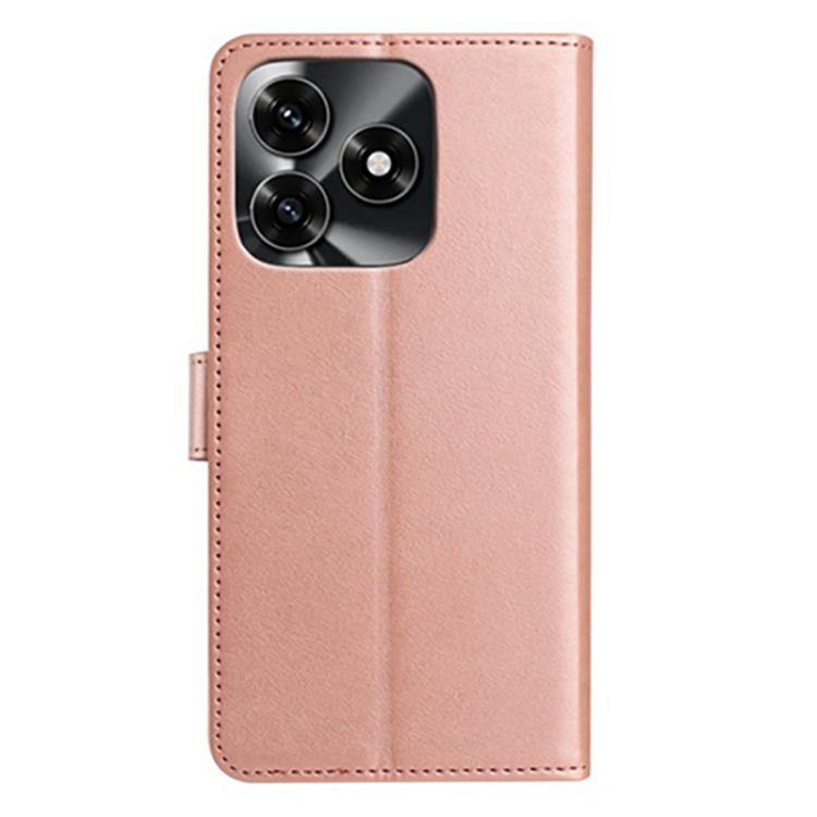 For Honor X5c Plus 4G Global Lambskin 8-card Slot Leather Phone Case