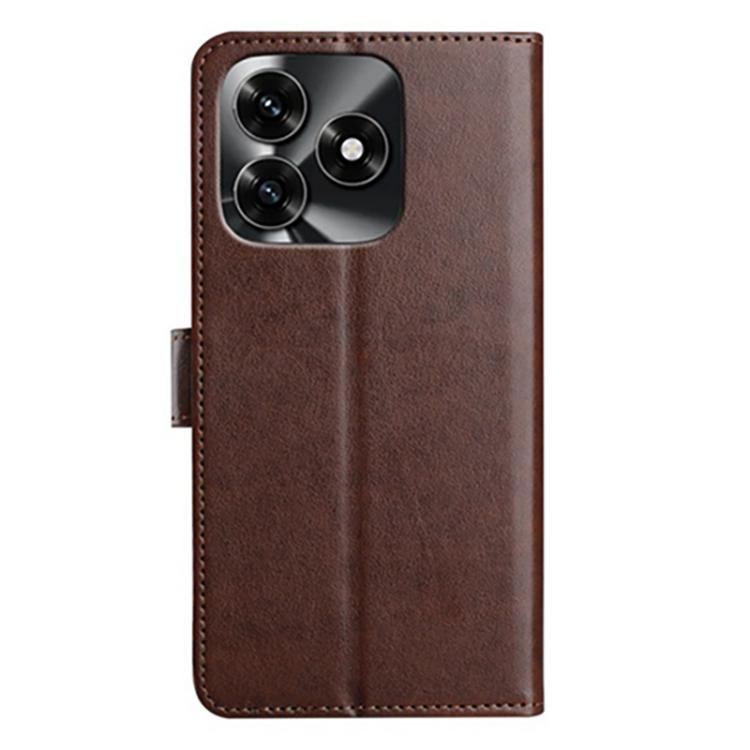 For Honor X5c Plus 4G Global Lambskin 8-card Slot Leather Phone Case