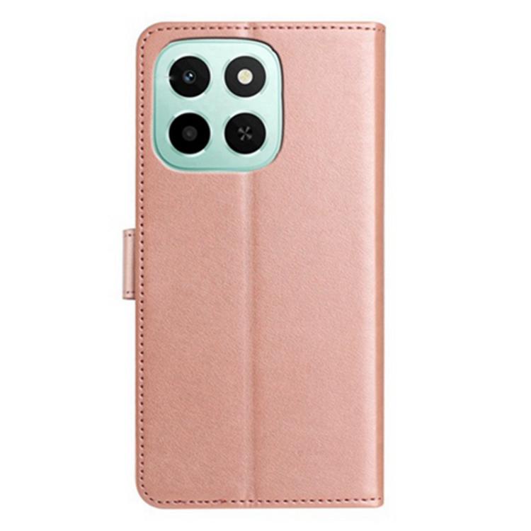 For Honor X6c 4G / X5b 4G Global Lambskin 8-card Slot Leather Phone Case
