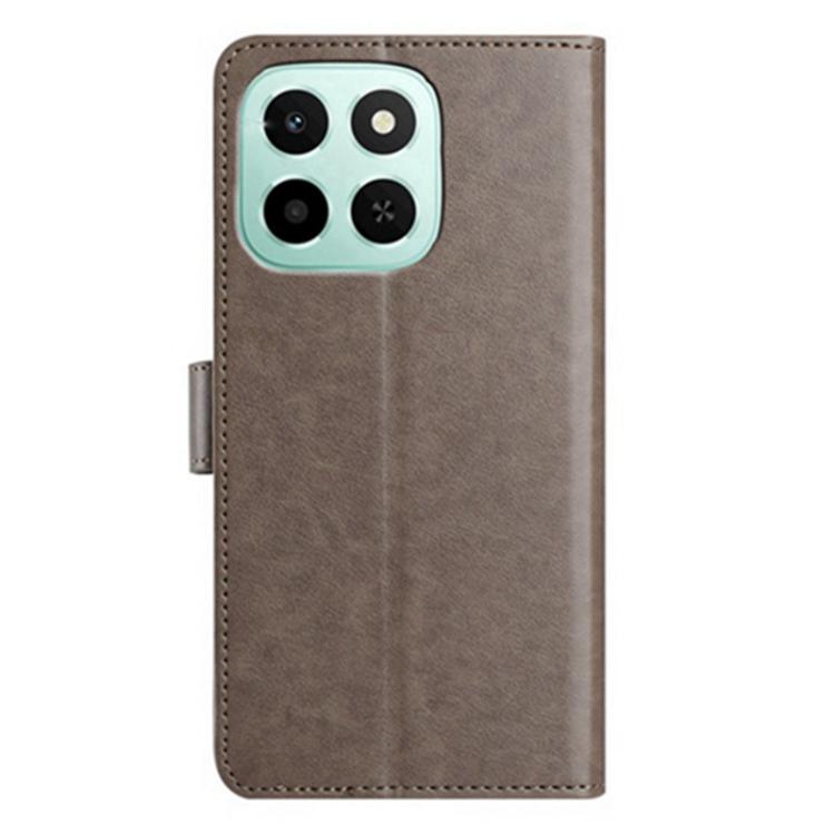 For Honor X6c 4G / X5b 4G Global Lambskin 8-card Slot Leather Phone Case