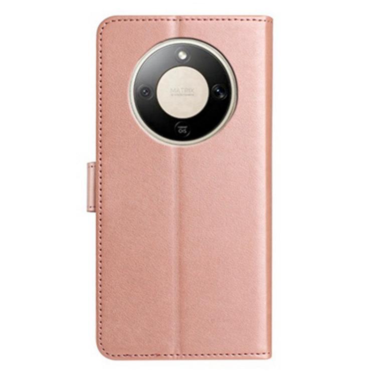 For Honor X9d 5G Global Lambskin 8-card Slot Leather Phone Case