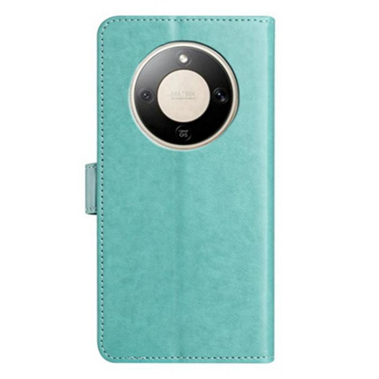 For Honor X9d 5G Global Lambskin 8-card Slot Leather Phone Case