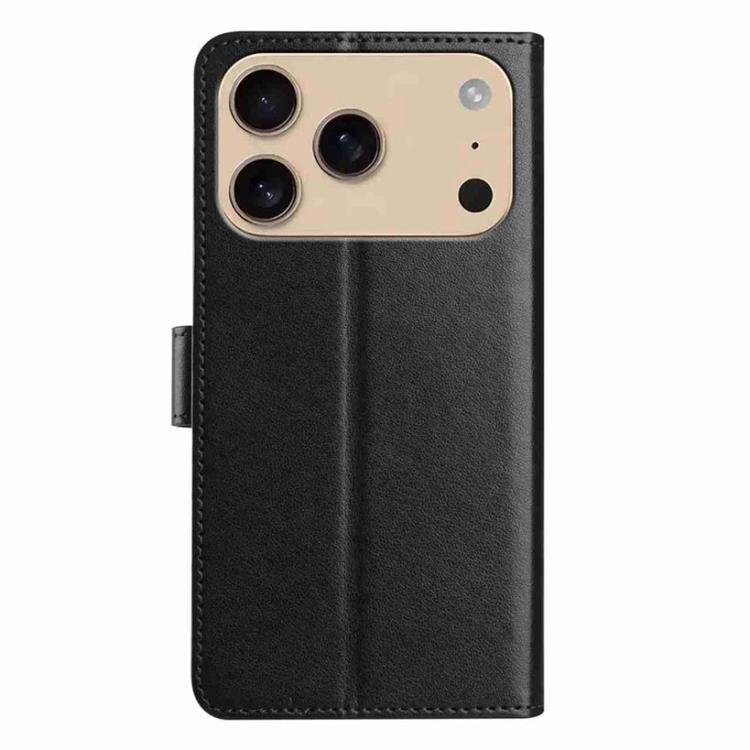 For iPhone 17 Pro Max Lambskin 8-card Slot Leather Phone Case