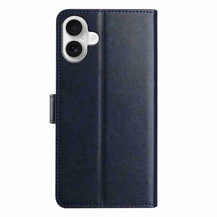 For iPhone 17 Lambskin 8-card Slot Leather Phone Case