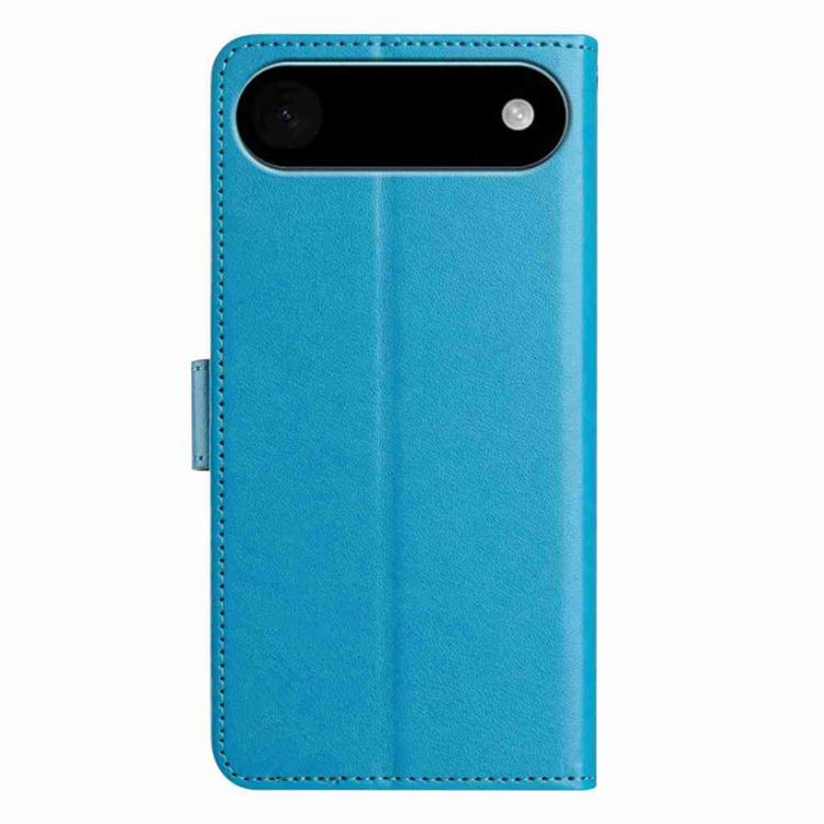 For iPhone Air Lambskin 8-card Slot Leather Phone Case