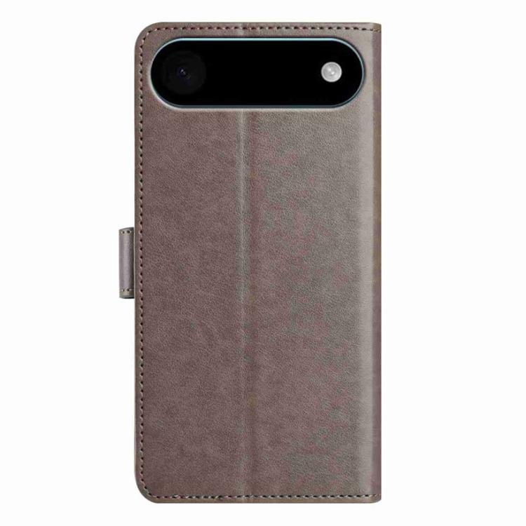 For iPhone Air Lambskin 8-card Slot Leather Phone Case