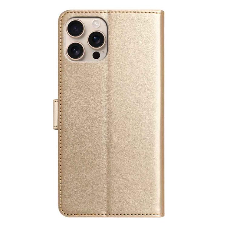For iPhone 15 Pro Max Lambskin 8-card Slot Leather Phone Case