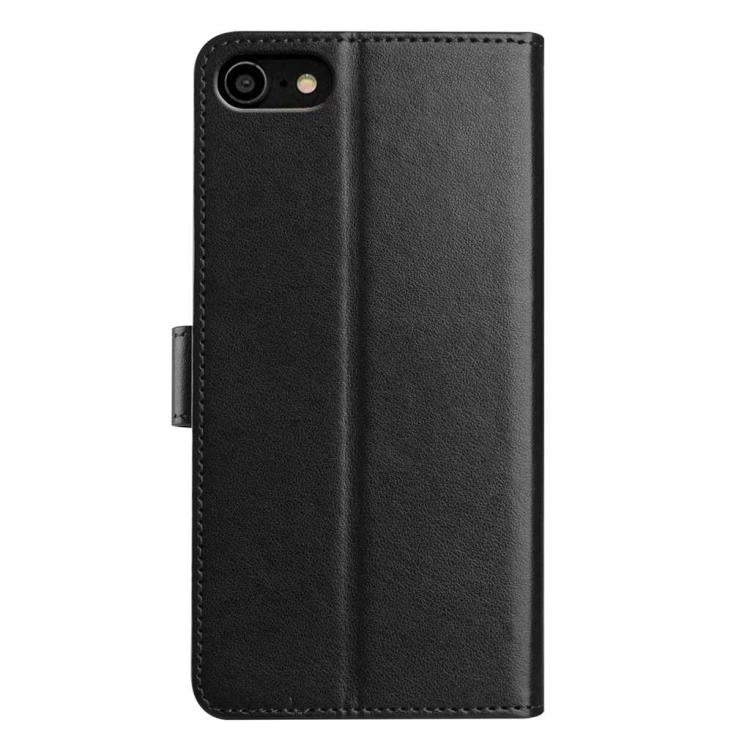 For iPhone SE 2022 / SE 2020 / 8 Lambskin 8-card Slot Leather Phone Case