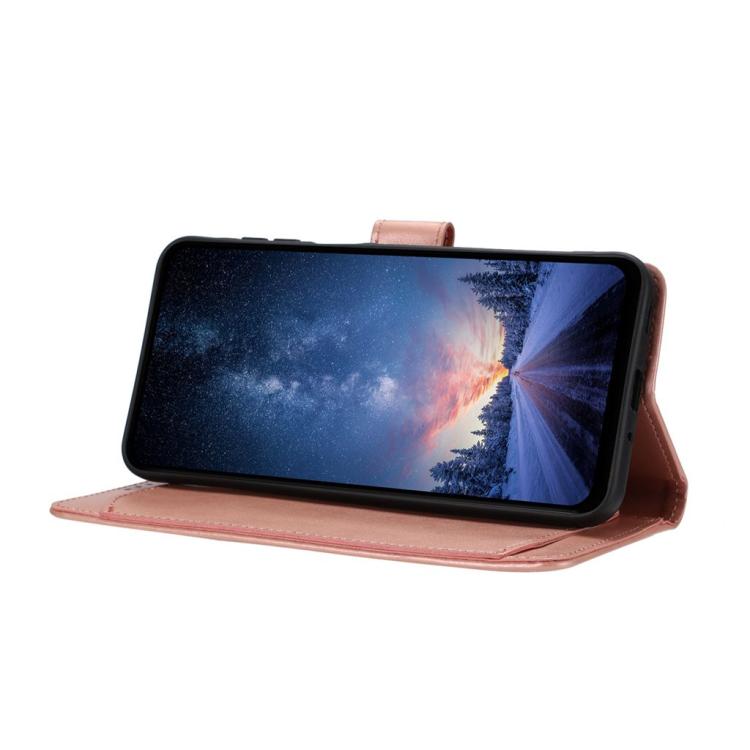 For iPhone 13 Pro Max Lambskin 8-card Slot Leather Phone Case