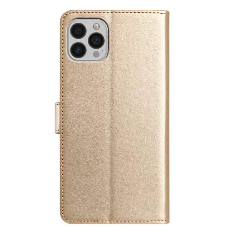 For iPhone 13 Pro Lambskin 8-card Slot Leather Phone Case
