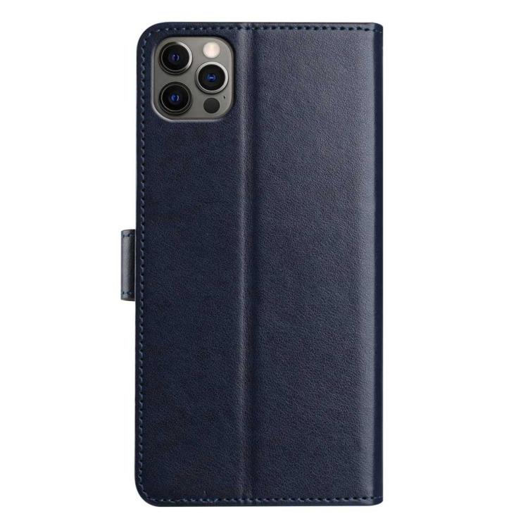 For iPhone 12 / 12 Pro Lambskin 8-card Slot Leather Phone Case