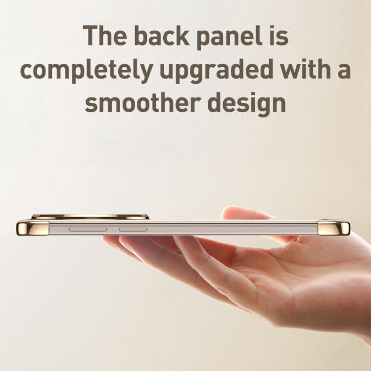 For Samsung Galaxy S26 Ultra 5G Borderless MagSafe Ring Holder Plain Leather Phone Case