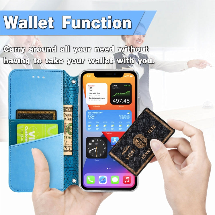 For iPhone 11 Pro Blooming Mandala Embossed Pattern Magnetic Horizontal Flip Leather Case with Holder & Card Slots & Wallet
