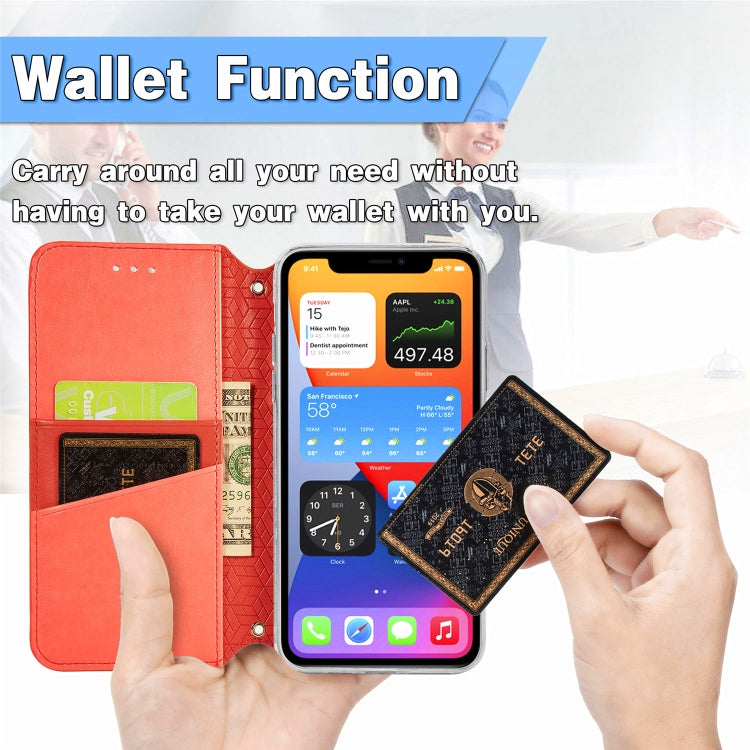 For iPhone 11 Blooming Mandala Embossed Pattern Magnetic Horizontal Flip Leather Case with Holder & Card Slots & Wallet