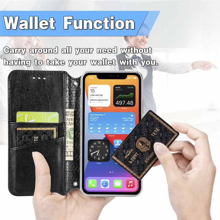 For iPhone 11 Pro Max Blooming Mandala Embossed Pattern Magnetic Horizontal Flip Leather Case with Holder & Card Slots & Wallet