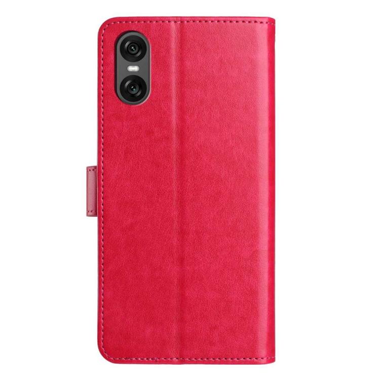 For Sony Xperia 10 VI Lambskin 8-card Slot Leather Phone Case