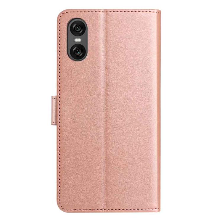 For Sony Xperia 10 VI Lambskin 8-card Slot Leather Phone Case