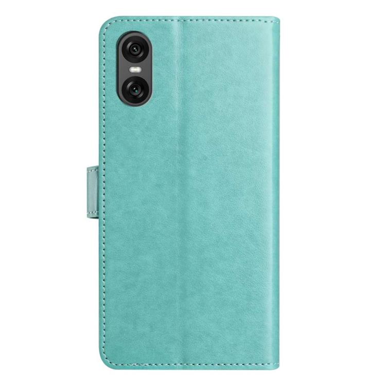 For Sony Xperia 10 VI Lambskin 8-card Slot Leather Phone Case