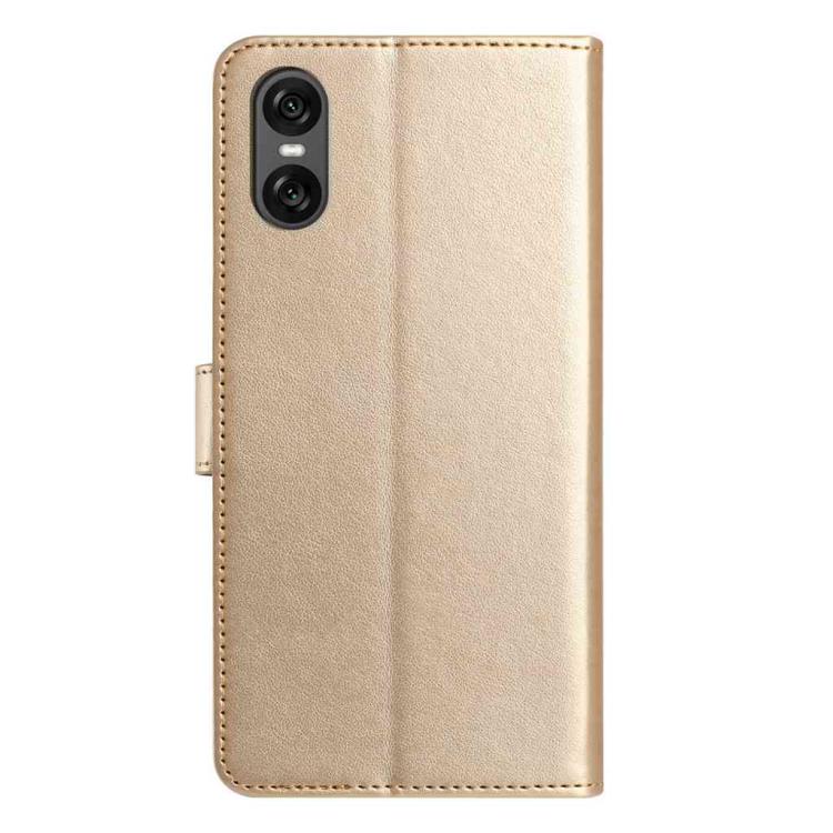 For Sony Xperia 10 VI Lambskin 8-card Slot Leather Phone Case
