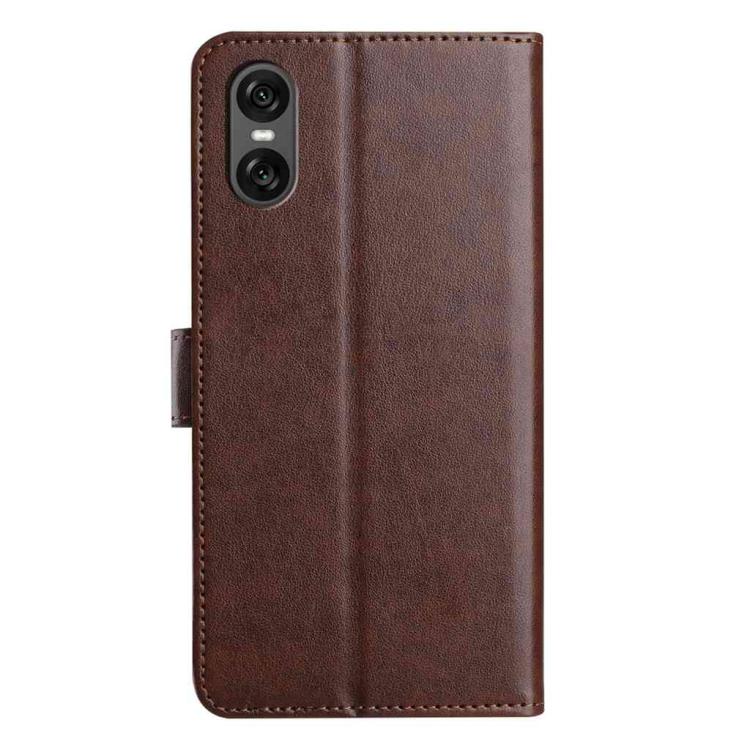 For Sony Xperia 10 VI Lambskin 8-card Slot Leather Phone Case