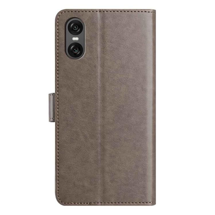 For Sony Xperia 10 VI Lambskin 8-card Slot Leather Phone Case