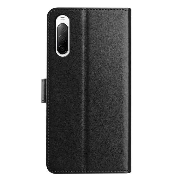 For Sony Xperia 10 V Lambskin 8-card Slot Leather Phone Case